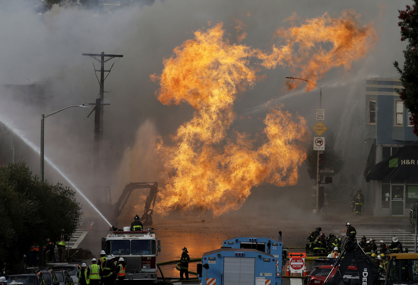 APTOPIX San Francisco Gas Explosion